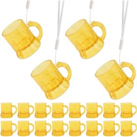 Druuzyl Verres à Shot en Plastique 20 Pièces Verres à Shot pour Mariée