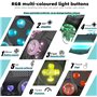 FOIRCEADAL Wireless Remote Controller for Ps-4 Turbo Touch Pad Joystick