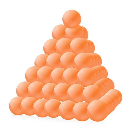 mizikuu Lot de 50 balles de Tennis de Table