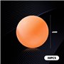 mizikuu Lot de 50 balles de Tennis de Table, Jaune Plastique pour entraînement de ping-Pong, balles de Tennis de Table, décorati
