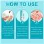 Mycose Ongles Des Pieds Stylo 3 ml, Traitement Mycose Ongle Et Pied Puissant, Réduit la Décoloration Et les Saignements, Hydrate