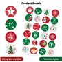 autocollants cadeaux de Noël