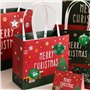 YEJAHY Set d'autocollants pour calendrier de l'Avent, 8 autocollants pour calendriers, autocollants cadeaux de Noël, pour étique