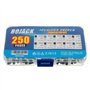 Bojack Assortiment de 250 transistors universels A1015 BC327 BC337 C1815 S8050 S8550 2N2222 2N2907 2N3904 2N3906 PNP NPN