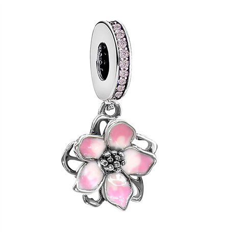 XQMMGO Charms Pendentif Argent