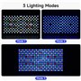 Relassy Rampe LED Aquarium 60W Dimmable avec Télécommande - Éclairage pour d'Eau de Mer Récifs Coralliens