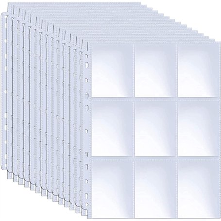 KAHEIGN 32 Pièces Protège Cartes à Collectionner