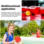 arrderly Lot de 30 balles de ping-pong jaunes pour animaux de compagnie, décorations de fête, convient pour les jeux familiaux, 