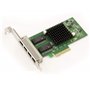 KALEA-INFORMATIQUE Carte contrôleur réseau 4 Ports Gigabit LAN Ethernet RJ45 sur Port PCIe x4 avec Chipset Intel I350-T4