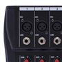 Table de mixage audio 8 canaux avec USB Dj pour karaoké, console de mixage, amplificateur pour karaoké, console de mixage, ampli