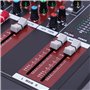Table de mixage audio 8 canaux avec USB Dj pour karaoké, console de mixage, amplificateur pour karaoké, console de mixage, ampli