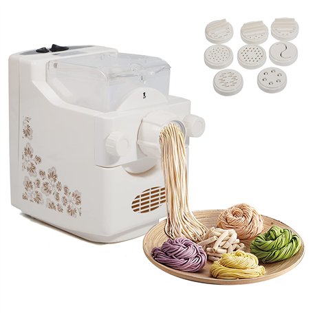Machine à pâtes électrique 260 W - Capacité : 500 g - 13 types de moules - Machine à pâtes domestique - 20