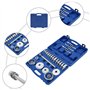 Lot de 31 outils de montage universels pour roulement de roue, extracteur de roulement de roue, extracteur de roulement de roue,