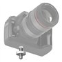 Rnitle Adaptateur de Vis de Caméra[4 Pièces ],Standard 1/4" mâle à 1/4" Adaptateur mâle fileté,Caméra Vis de trépied Adaptateur 