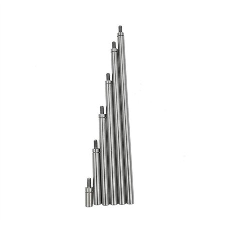 SUXING Rallonge De Comparateur Jeu de 6 pièces Acier inoxydable diamètre 4.5 filetage M2.5