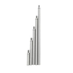 SUXING Rallonge De Comparateur Jeu de 5 pièces Acier inoxydable diamètre 4.5 filetage M2.5
