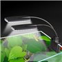 SENZEAL X7 Gemini LED Lumière Deux Têtes D'Aquarium 220V 15W 1600LM X7 Pour Réservoir de Poissons de 8 à 15 Pouces