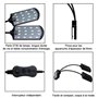 SENZEAL X7 Gemini LED Lumière Deux Têtes D'Aquarium 220V 15W 1600LM X7 Pour Réservoir de Poissons de 8 à 15 Pouces