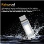 WinPower Lumière Plancher Sous lumières porte Lampe bagages Ampoule boîte gants Lampes coffre 6000K Blanc Compatible avec Passat