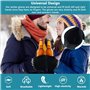 INFOMAG 2PCS Mitaine Bière Gant de Bière Isolant en Tricot pour Boissons Support de Mitaines de Boisson Cousu en Tricot Doigt Co