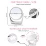 1X/10X Grossissant Miroir Maquillage