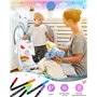 30 Marqueurs Textile et Tissu, Feutre Tissu Textile Permanent, Peinture Textile Permanent, Marqueurs pour Tissu Peinture Textile