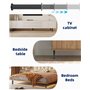 Cexovo 4 pièces Pied de Meuble Pied de Support de Lit Pieds Pied Reglable pour Meuble 25-42 cm,Pieds de Meuble pour Canapé,Pied 