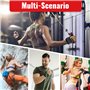 Bande Poignet Musculation,Bracelet Poids avec Boucle de Pouce,Sangle Poignet de Force Réglable Wrist Wraps,0.5 kgx2,Protege Poig
