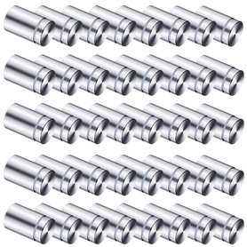 TIHOOK 40 Pcs Supports Muraux en Acier Inoxydable