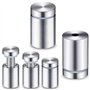TIHOOK 40 Pcs Supports Muraux en Acier Inoxydable, Matériel de Montage Supports en Acrylique, Supports de Vis pour la Publicité,
