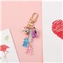45 Pcs Charms Ours Gommeux Pendentif Résine 9 Couleurs pour Bijoux à Bricoler
