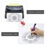 LIUMATE Machine de transfert de tatouage avec 20 Feuilles Papier de Transfert de Tatouage, Imprimante thermique de tatouage Mach