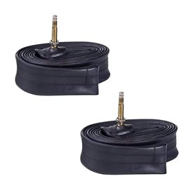 2 chambres à air 700 x 35/38 / 42 (28") avec valve Regina italienne pour vélos de ville