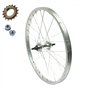 Roue arrière 20" x 1.75 + pignon 16 dents 1 V vélo Graciella VTT City Bike | aluminium/acier