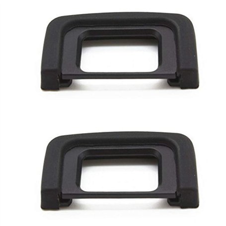 Lot de 2 œilletons D5600 pour appareil photo numérique Nikon D5600 D5500 D5300 D3500 D3400 D3300 - Remplace l'oculaire DK-25 - A