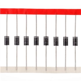 BOJACK SR5100 Diodes de redresseur à barrière Schottky 5A 100V DO-27 Diodes axiales de 5 ampères 100 volts (paquet de 20 pièces)