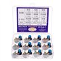 BOJACK 10 Valeurs 12 pièces B1K-B1M Arbre moleté en ohm 3 Bornes Potentiomètres rotatif à conicité linéaire (WH148) Kit de class