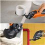 Preciva 21Pcs Lames de Scie Oscillantes, Outils Oscillants à Dégagement Rapide pour Couper Généralement, Kit de Multi-Tool Oscil