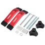 Acofuns Lot de 2 colliers de serrage en T avec boulons en T et silder en alliage d'aluminium pour défonceuses, perceuses, scies 