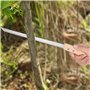Jeffergarden Scie à Elaguer Portable Scie d'élagage Manuelle Scie à Élaguer Étroite Lame Manuelle Petite Dent Toit 325mm Lame Tr