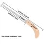 Jeffergarden Scie à Elaguer Portable Scie d'élagage Manuelle Scie à Élaguer Étroite Lame Manuelle Petite Dent Toit 325mm Lame Tr