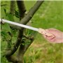 Jeffergarden Scie à Elaguer Portable Scie d'élagage Manuelle Scie à Élaguer Étroite Lame Manuelle Petite Dent Toit 325mm Lame Tr