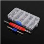 VGEBY1 Assortiment de 102 Outils de démontage A/C R134a/R12 pour Valve de Pneu de réfrigération
