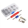 VGEBY1 Assortiment de 102 Outils de démontage A/C R134a/R12 pour Valve de Pneu de réfrigération