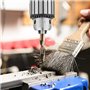 Mandrin de perceuse de type clé en acier au carbure MT2 B16/1-13 mm, pour les opérations de centrage, de taraudage et d'alésage 