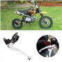 Qiilu Levier d'embrayage de Frein Moto avec Câble, Maître d'embrayage de Frein pour Vélo de Chantier Pit IRL CRF 50 70 KLX110 de