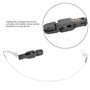 Alomejor Libérer Snap Clip Power Grip Libérer Clip + Ligne De Pêche en Acier + B Forme Pin pour Pêche en Bateau