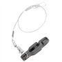 Alomejor Libérer Snap Clip Power Grip Libérer Clip + Ligne De Pêche en Acier + B Forme Pin pour Pêche en Bateau