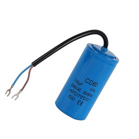 Cd60 Condensateur en Marche avec 250v ac 150uF 50/60hz pour Compresseur d'Air de Moteur