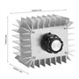 AC 220 V 5000 W Régulateur De Tension De Puissance SCR Réglable Régulateur De Vitesse du Moteur Électronique Atténuation De Vari